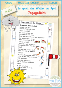 Yogagedicht - So spielt das Wetter im April 