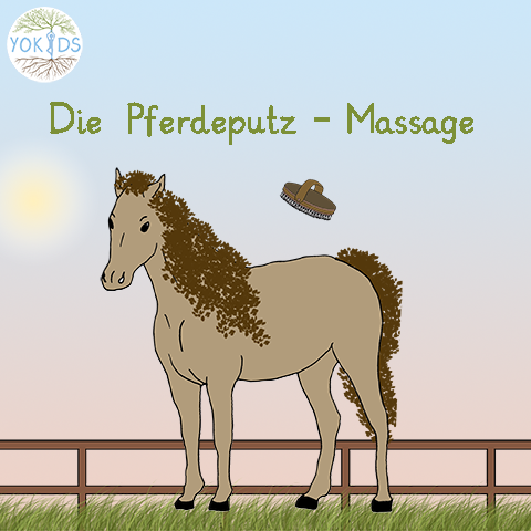 Massage Pferd putzen