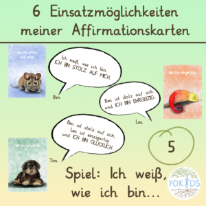 Ich weiß, wie ich bin