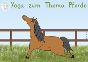 Yoga zum Thema Pferde