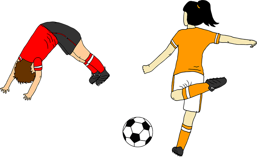 Fußball und Yoga für Kinder