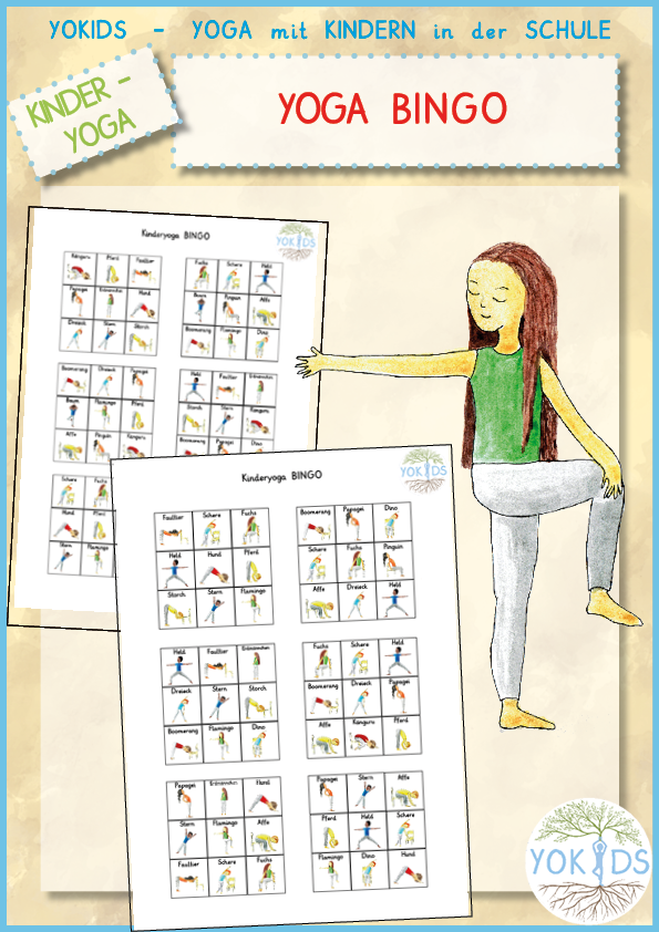 Yogaspiel BINGO 