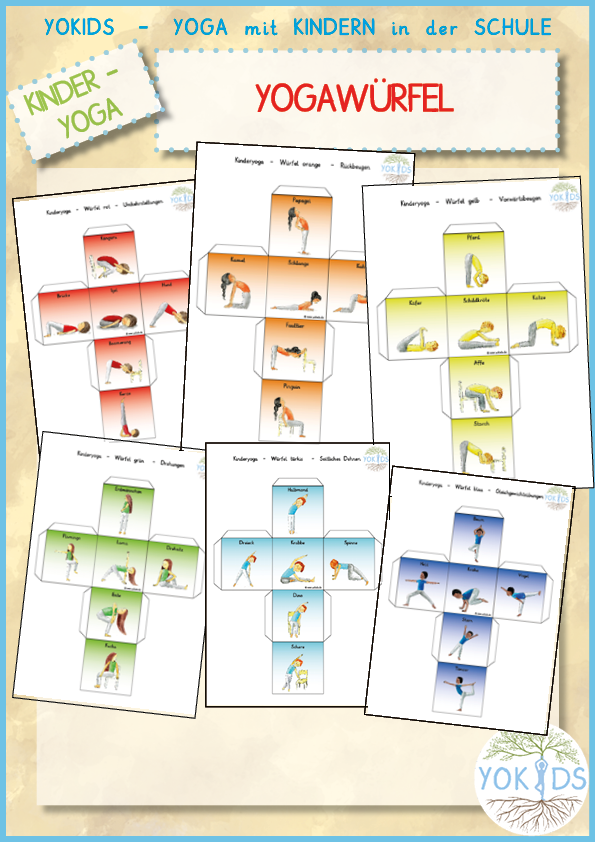 Yogaspiel WÜRFEL 