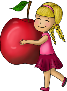 Apfel Kinderyoga