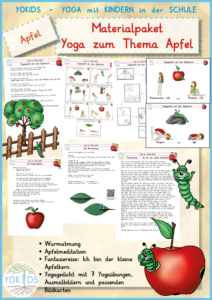 Kinderyoga Apfel