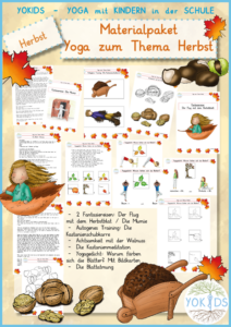 Materialpaket Yoga zum Thema Herbst