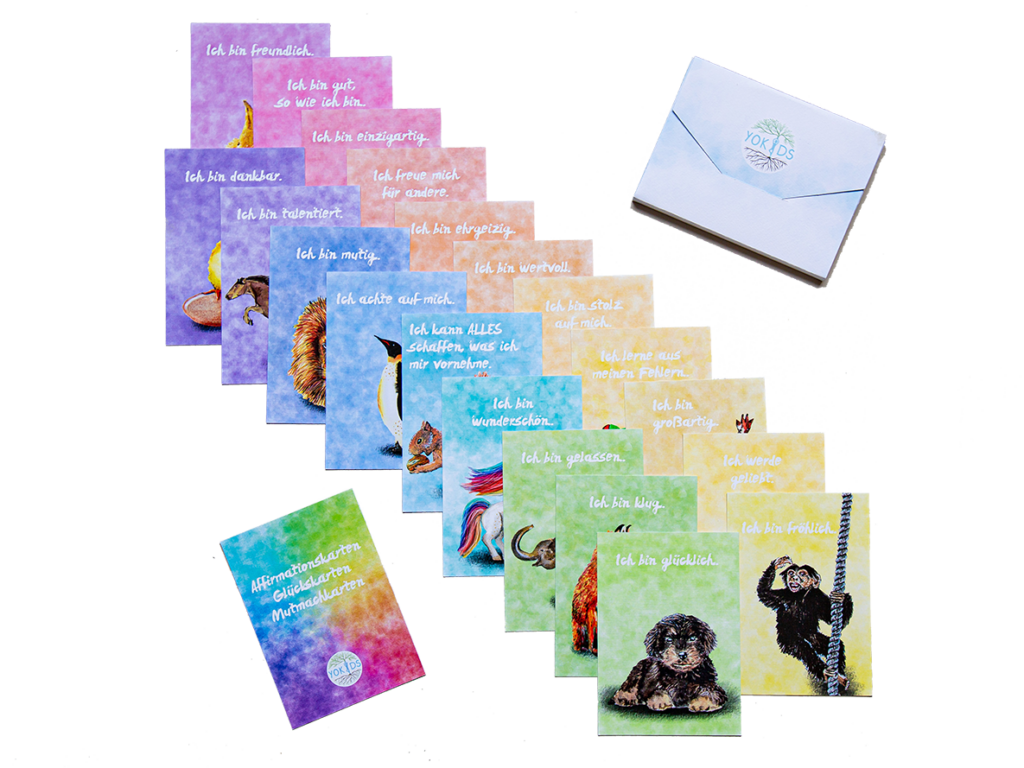 Affirmationskarten für Kinder