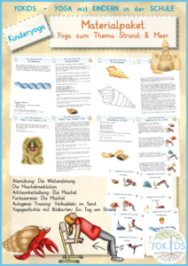 Materialpaket - Yoga zum Thema Strand und Meer