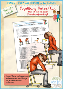 Yogaübung  - Das ist mir an einer Freundschaft wichtig