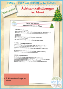 3 Achtsamkeitsübungen im Advent