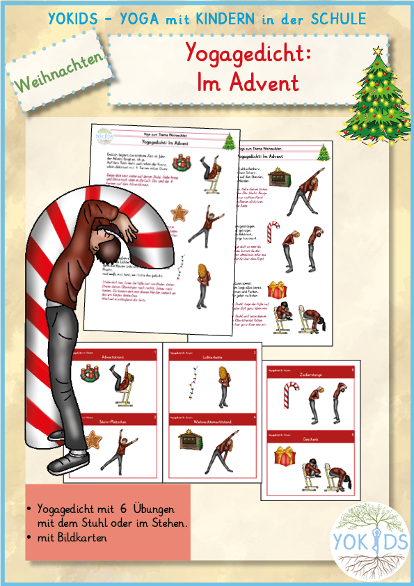 Yogagedicht im Advent Weihnachten