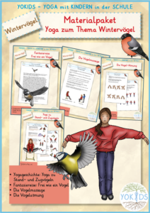 Materialpaket - Yoga zum Thema WIntervögel