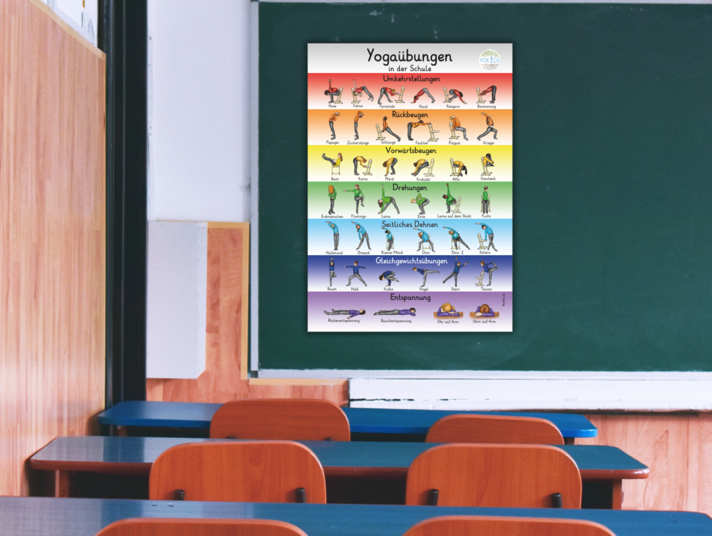 Kinderyoga Poster