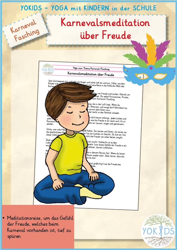 Meditationsreise zum Thema Karneval für Kinder
