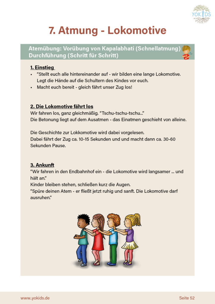 Yoga in der Grundschule - Workbook NEU7