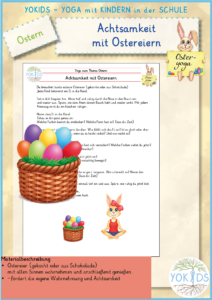 Achtsamkeitsübung mit Ostereiern