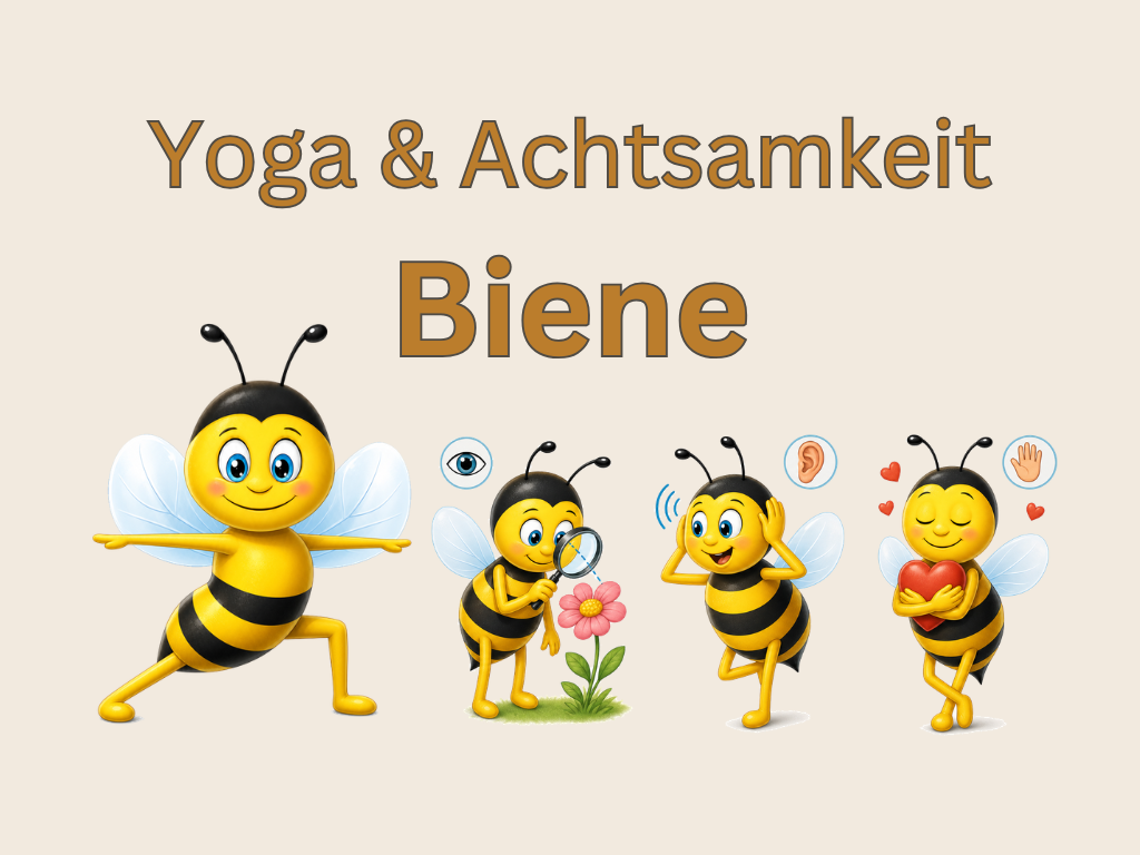 Biene Unterrichtsmaterial Grundschule Yoga Achtsamkeit Sachunterricht