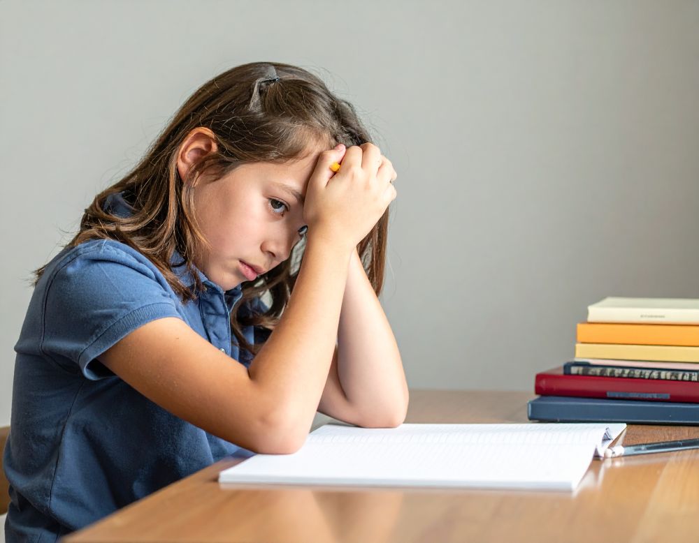 Stress bei Grundschulkindern Kinder Stress Leistungsdruck Schule